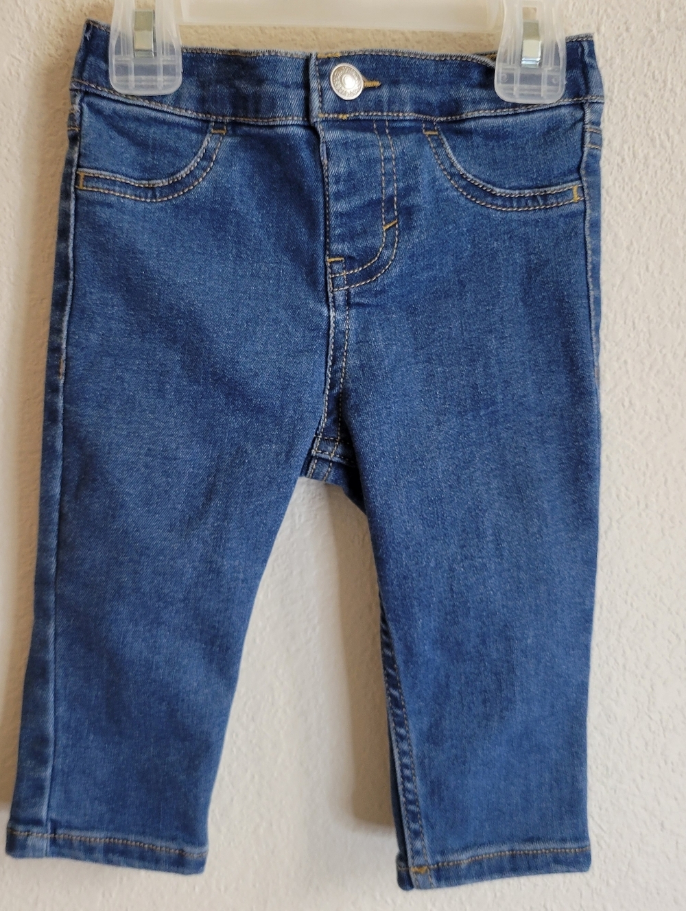 Levi's Newborn Medium Wash Pull On Jeans 9 Months